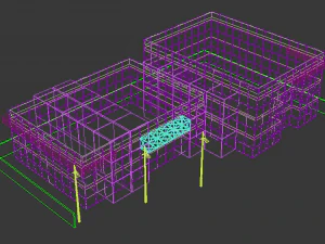 offices building 3D Model