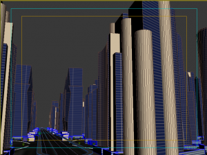 cityscape low-poly 3D Model