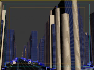 cityscape low-poly 3D Model