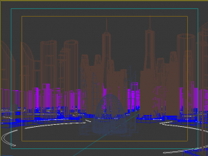 cityscape low-poly 3D Model