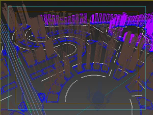 cityscape low-poly 3D Model