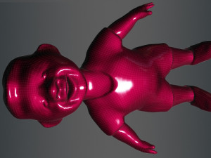 funny football players 3D Модель