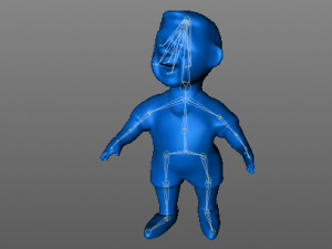 funny football players 3D Модель
