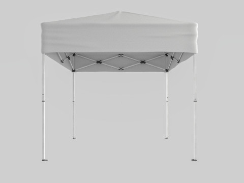 Event Tent 4x4 3D Model