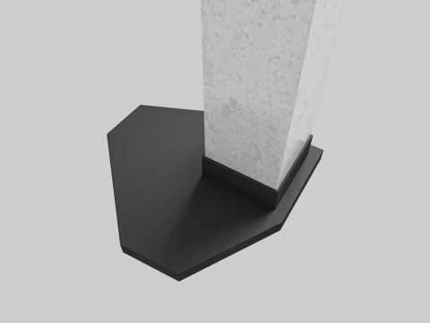 Event Tent 4x4 3D Model