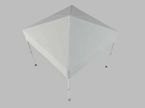 Event Tent 4x4 3D Model