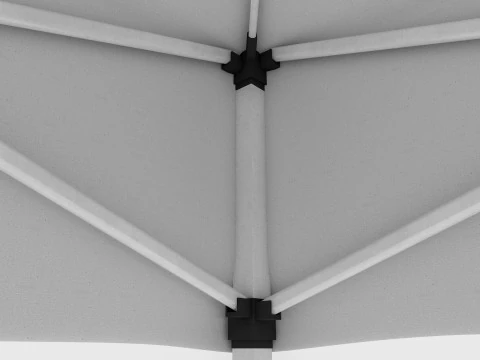 Event Tent 4x4 3D Model