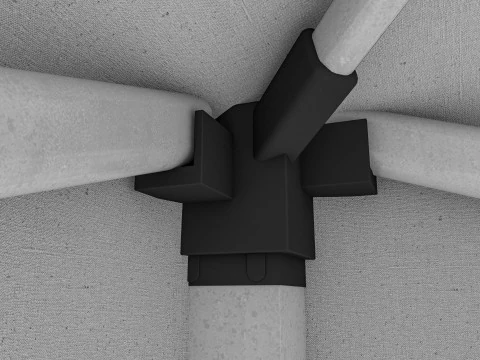 Event Tent 4x4 3D Model