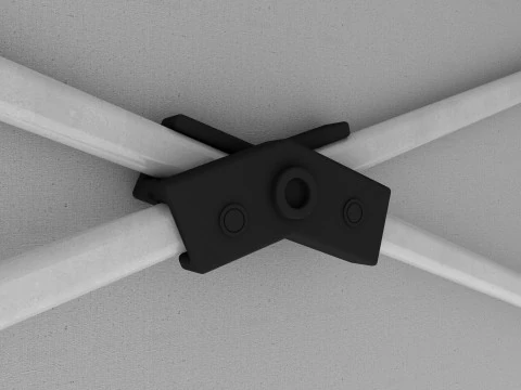 Event Tent 4x4 3D Model