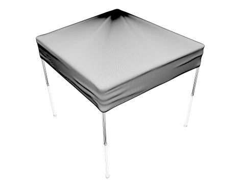 Event Tent 4x4 3D Model