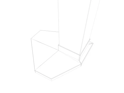 Event Tent 4x4 3D Model