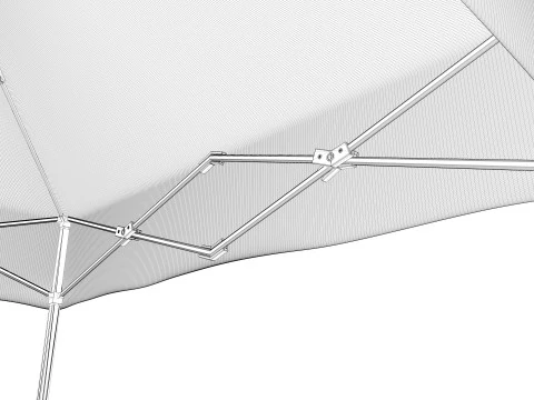 Event Tent 4x4 3D Model