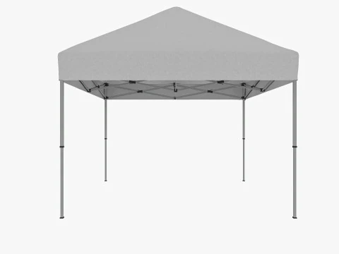 3d tent 4x4 3D Model