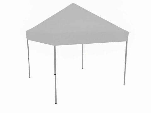 3d tent 4x4 3D Model