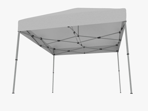 3d tent 4x4 3D Model