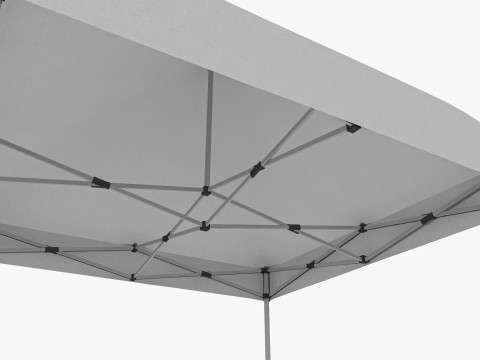 3d tent 4x4 3D Model
