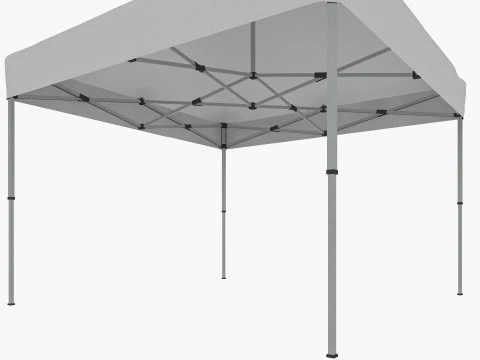3d tent 4x4 3D Model