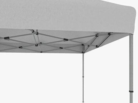 3d tent 4x4 3D Model