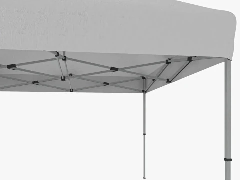 3d tent 4x4 3D Model