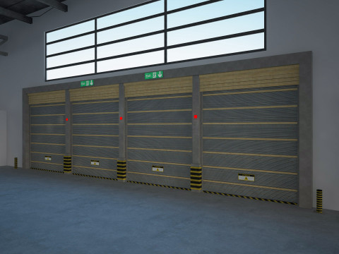 Exhibition Hall 3D Model