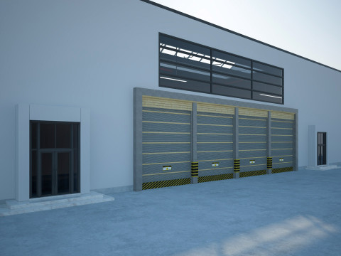Exhibition Hall 3D Model