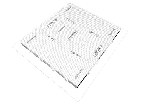 Exhibition Hall 3D Model
