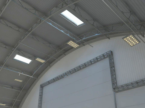 हैंगर 3D मॉडल