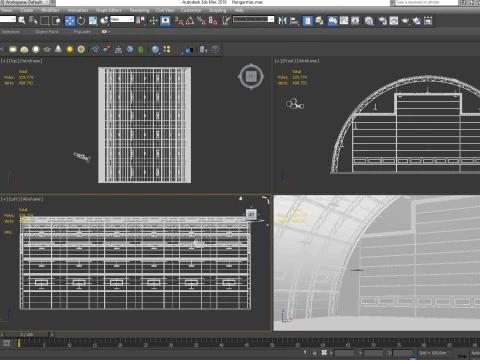 हैंगर 3D मॉडल