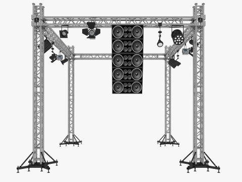 Light Truss 2 3D-Modell