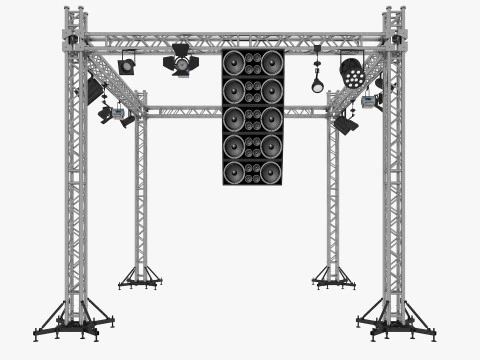 Light Truss 2 3D Model