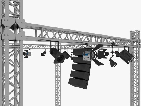 Light Truss 2 3D-Modell