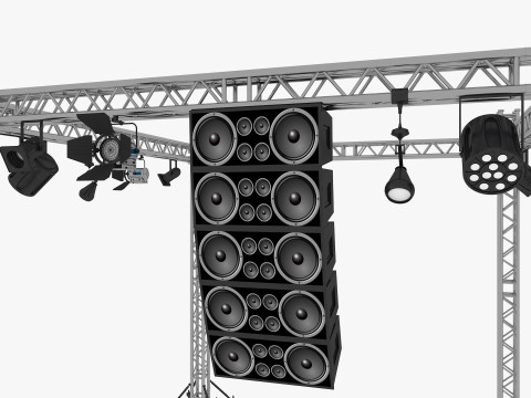 Light Truss 2 3D-Modell