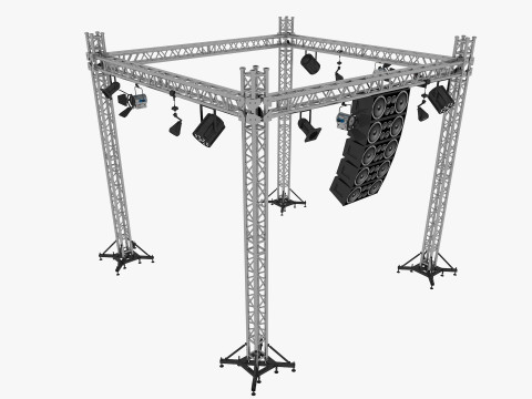 Light Truss 2 3D-Modell