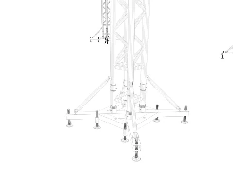 Light Truss 2 3D Model