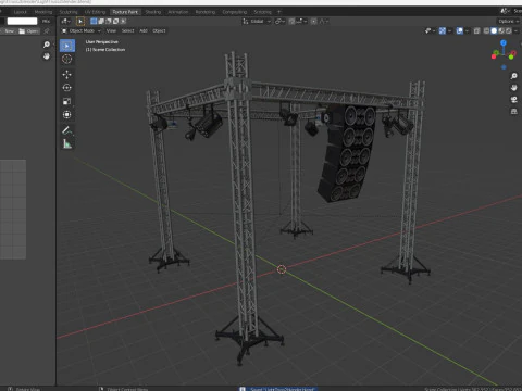 Light Truss 2 3D Model