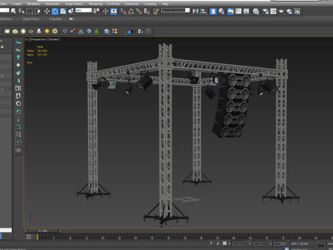 Light Truss 2 3D-Modell