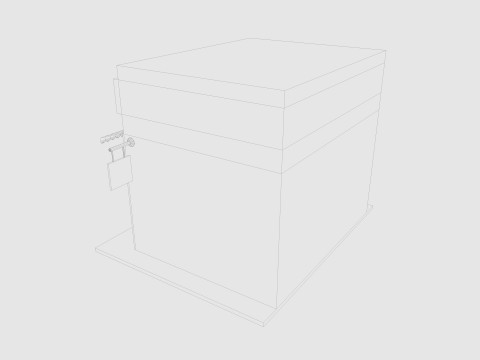 Cartoon medicine shop Low-poly 3D मॉडल