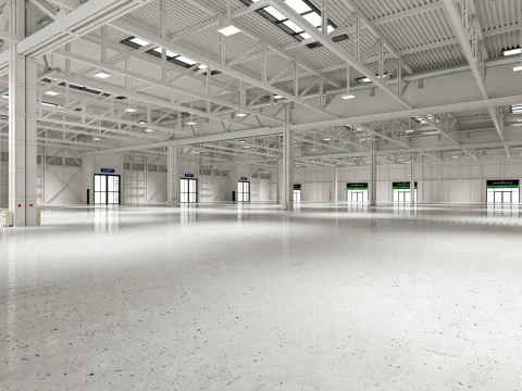 Exhibition Hall 32 3D Model