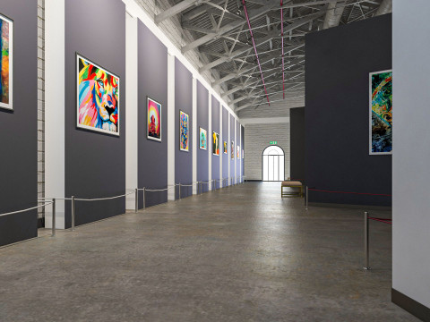 Art Gallery Modelo 3D