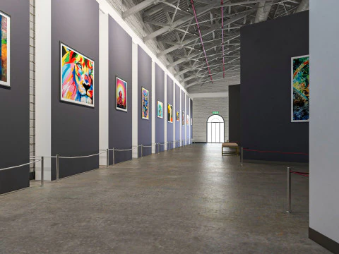 Art Gallery 3D Model