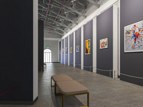 Art Gallery 3D Model