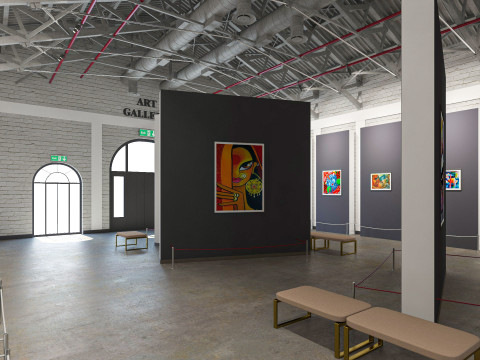 Art Gallery Modelo 3D