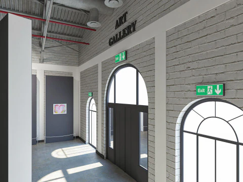 Art Gallery 3D Model