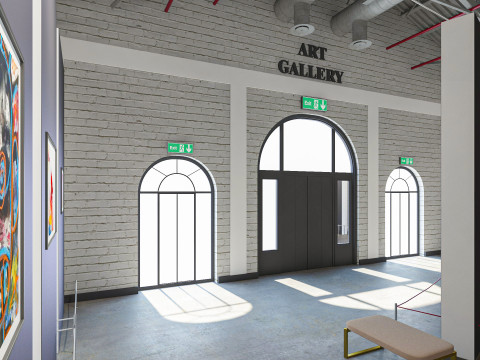 Art Gallery Modelo 3D
