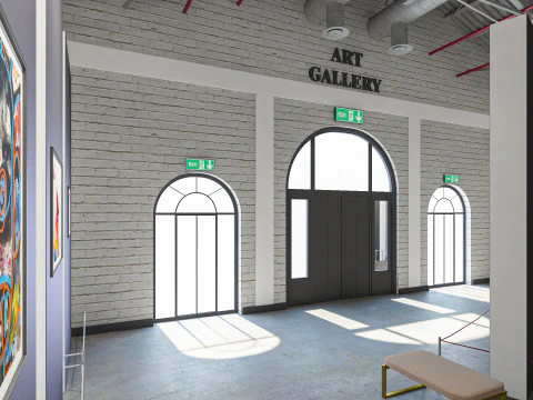 Art Gallery 3D Model
