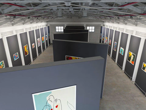 Art Gallery 3D Model