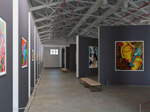 Art Gallery 3D Model