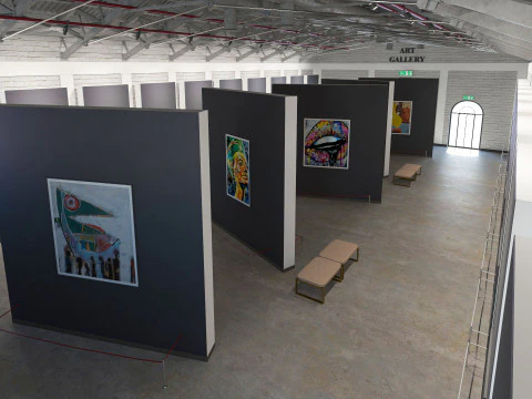 Art Gallery 3D Model