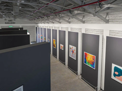 Art Gallery 3D Model