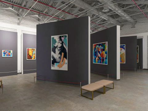 Art Gallery 3D Model